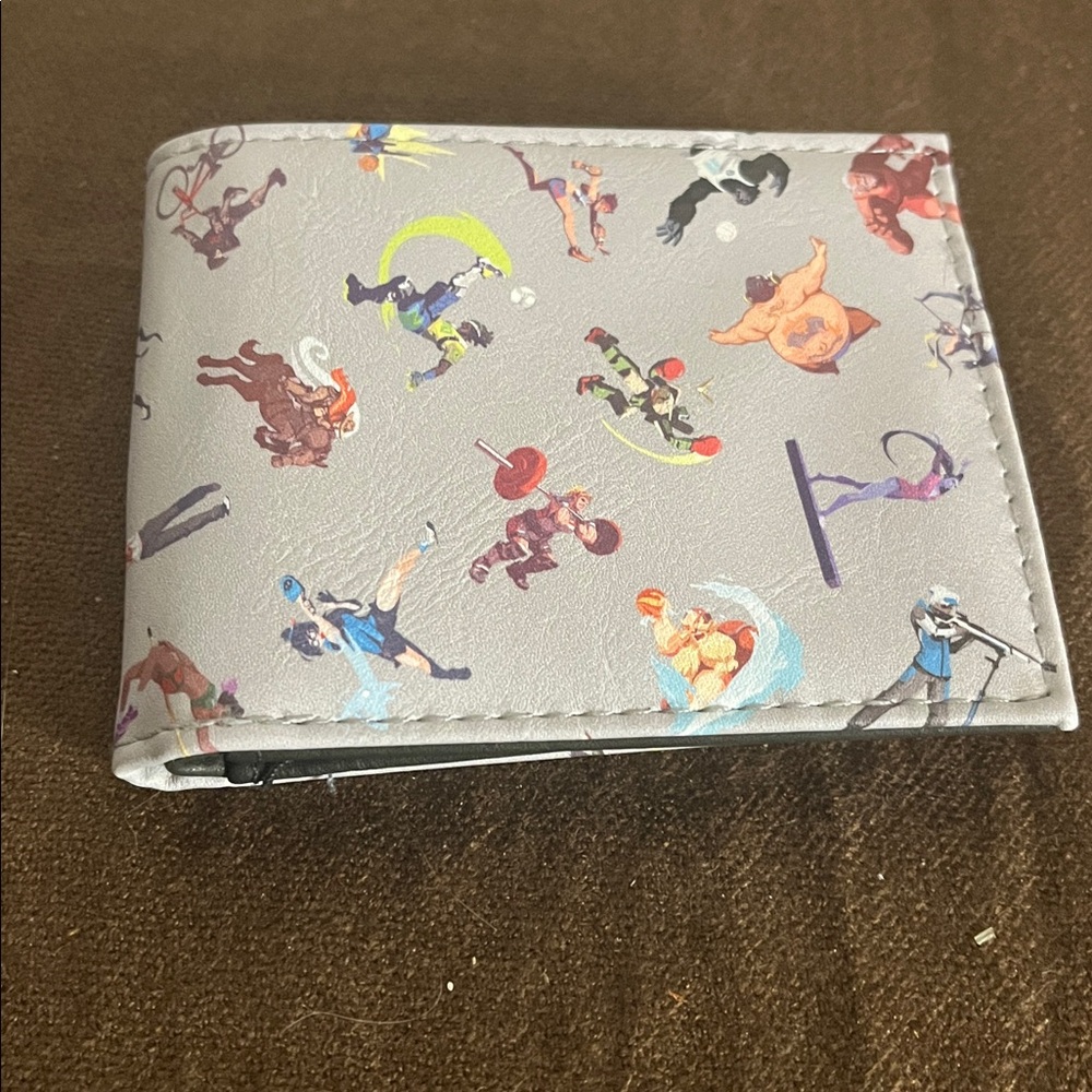 😄Overwatch folding wallet card pockets